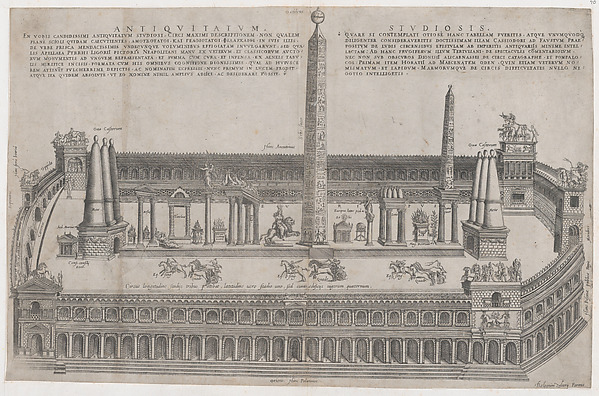 Anonymous, Circus Maximus, from "Speculum Romanae Magnificentiae"