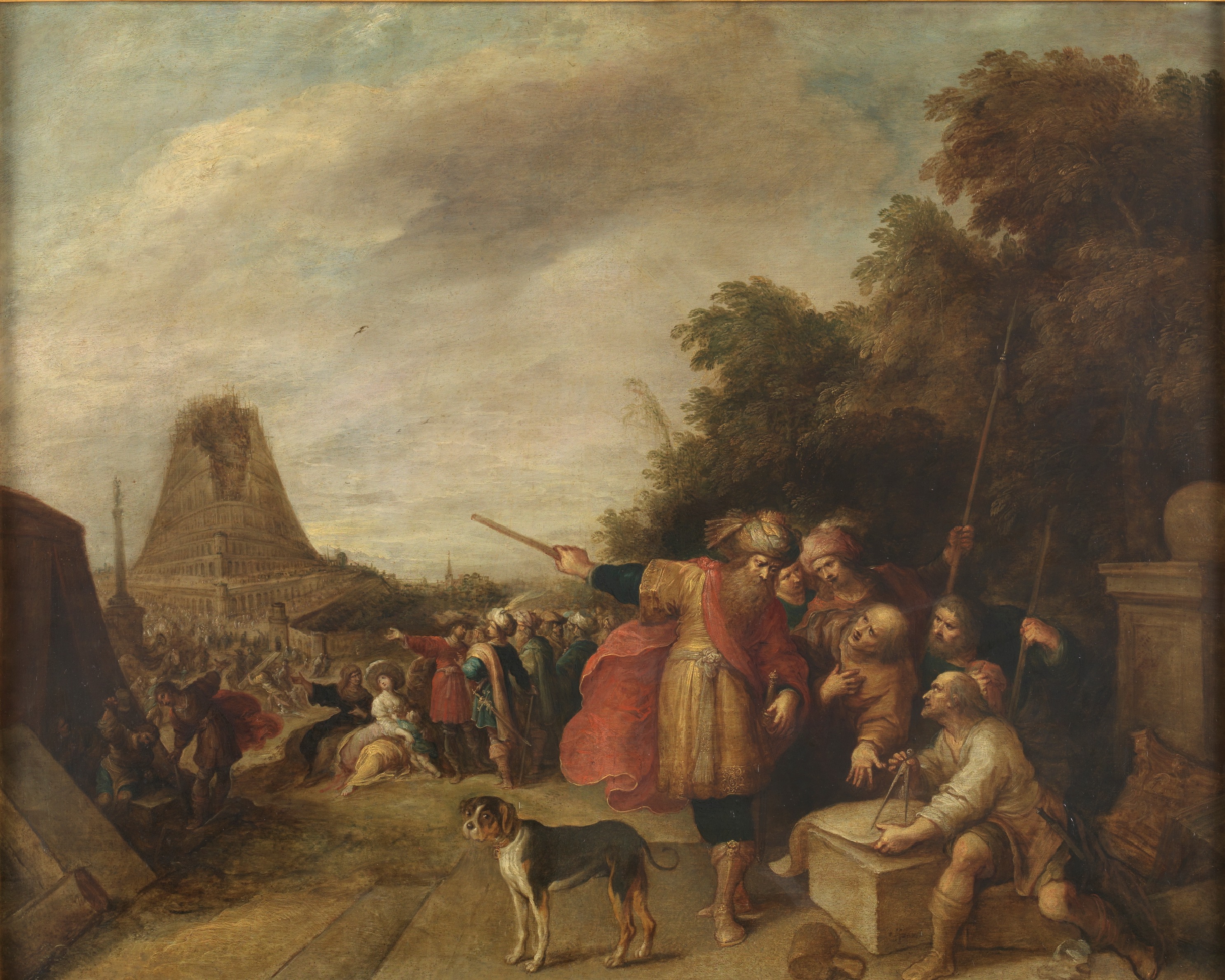 Frans Francken the Younger, The Tower of Babel