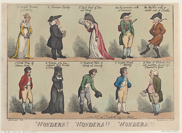 Thomas Rowlandson, Wonders! Wonders!! Wonders!!!