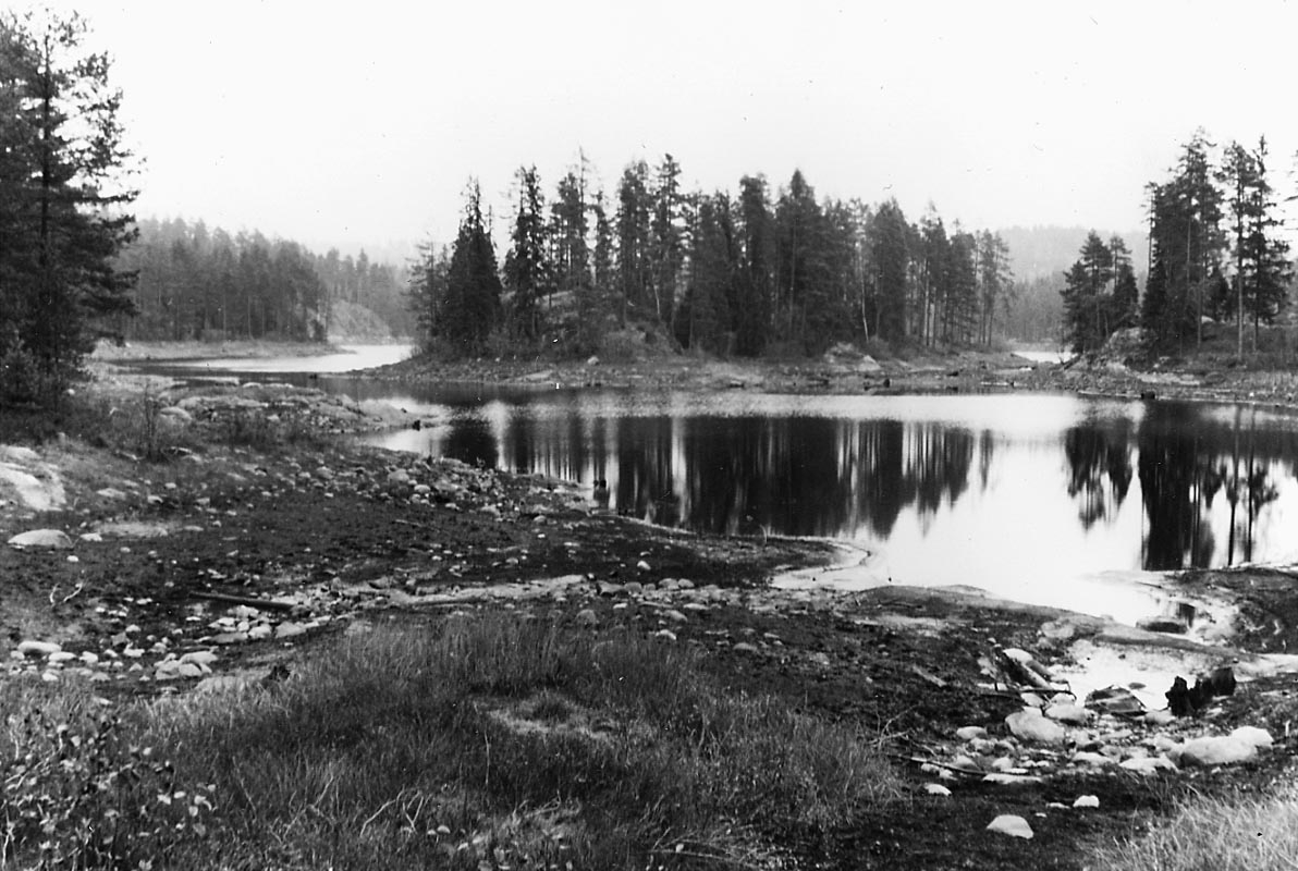 Eric von Rosen, Bergsjön.