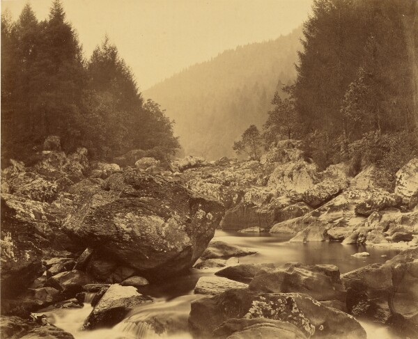 Roger Fenton, Trout Pool on the Llugury.