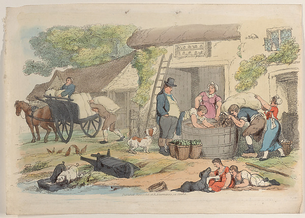 Thomas Rowlandson, Plate 16, from "World in Miniature"