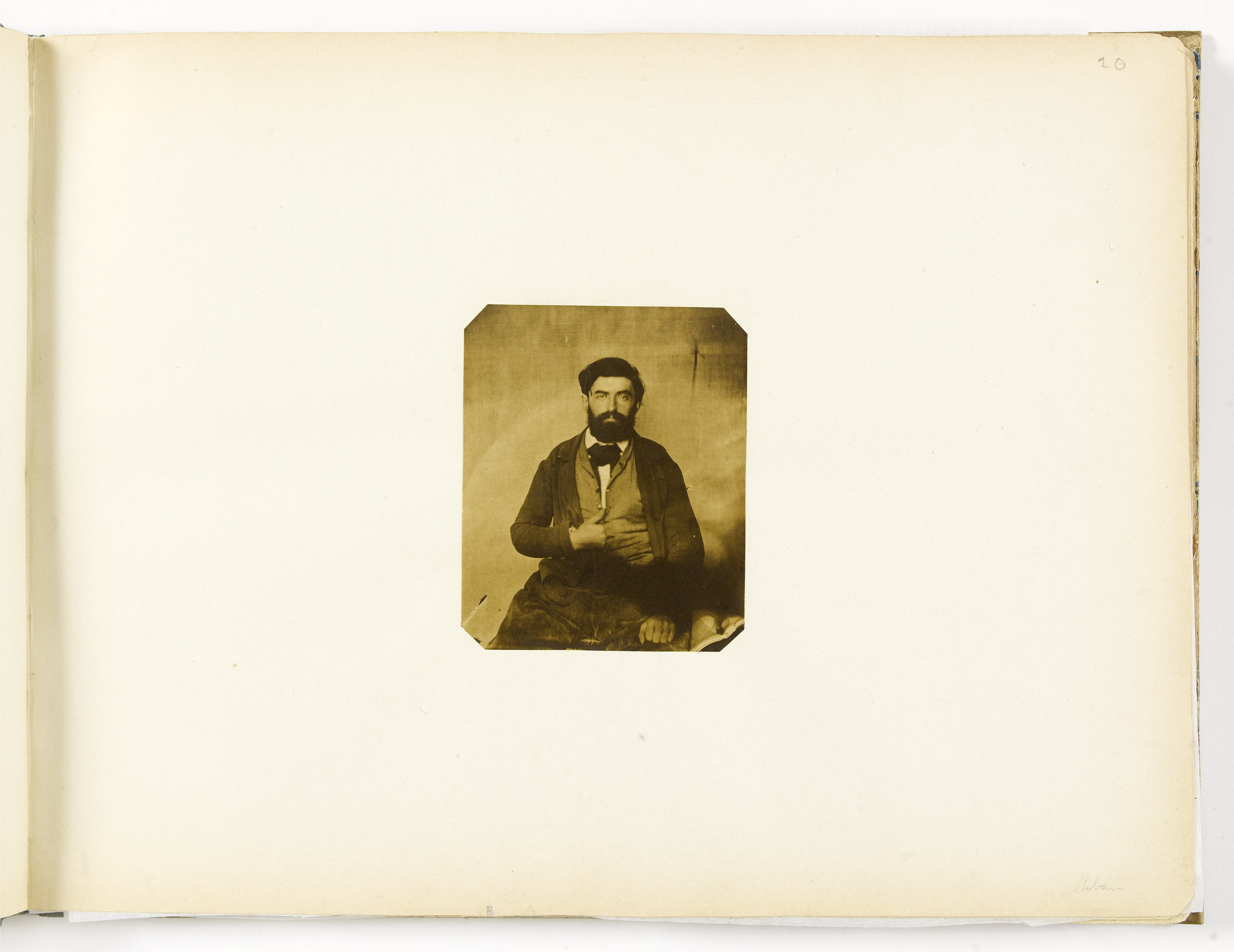 Anonyme, Album Asplet folio 20, le proscrit Balazs Orban