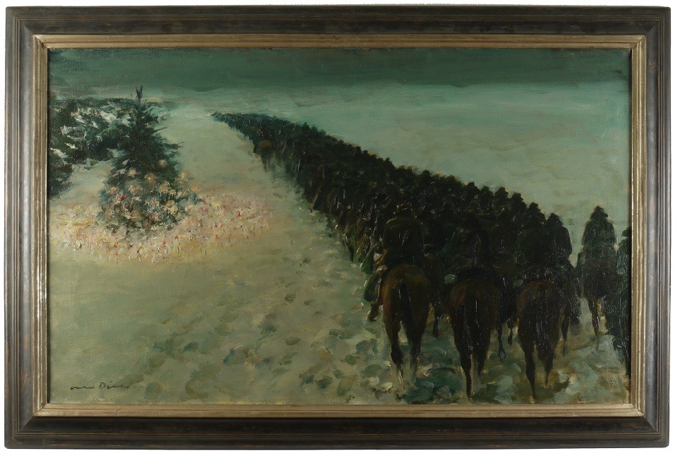 Otto Dill, "Heiliger Abend". Deutsche Soldaten in Russland