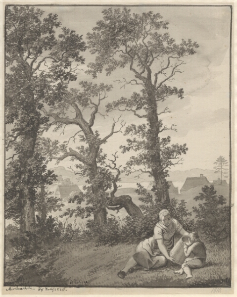 C.W. Eckersberg, Fra egnen omkring Skjoldnæsholm