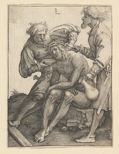 Lucas van Leyden, Soldiers Giving Drink to Christ