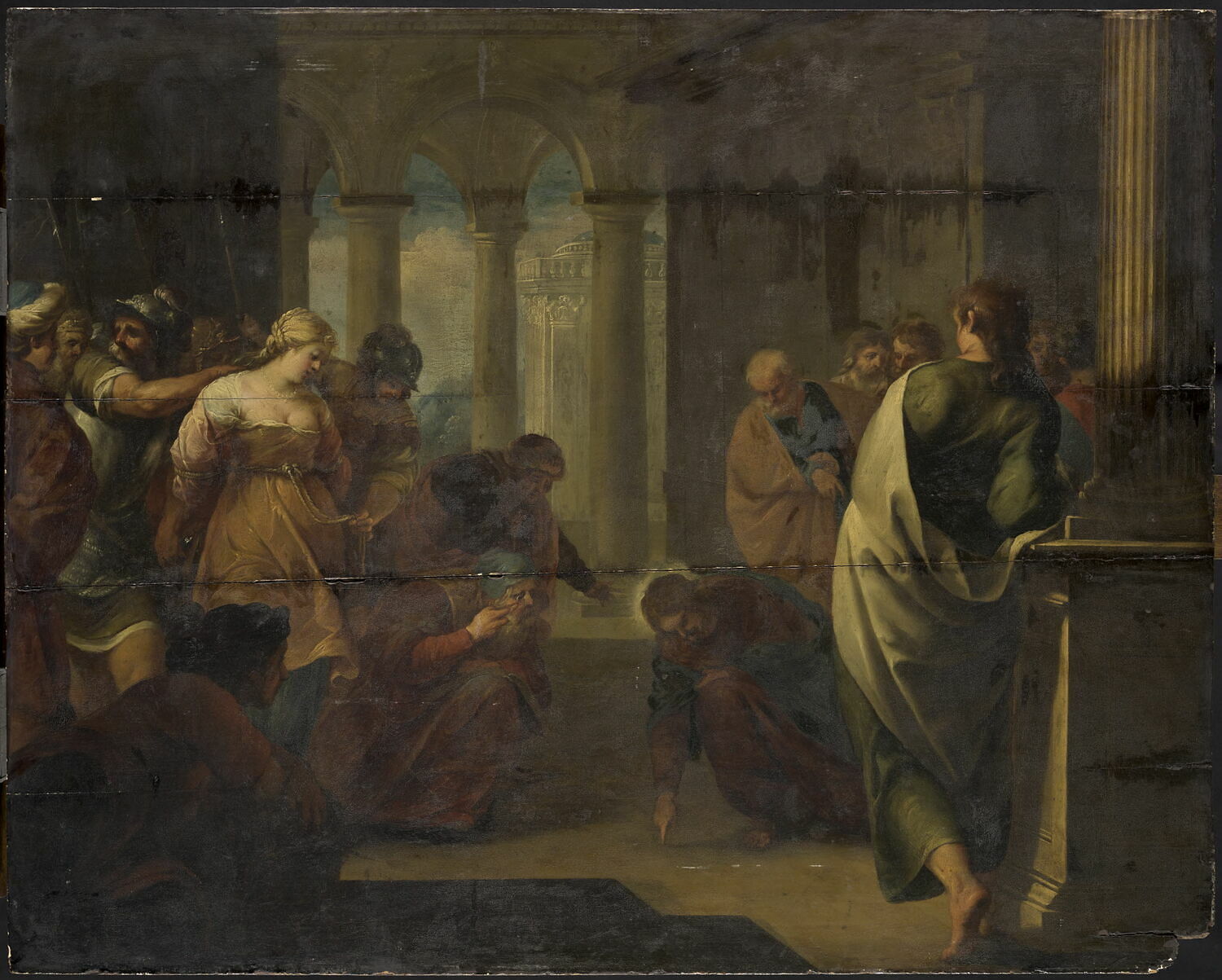 Jacques Blanchard, Le Christ et la femme adultère