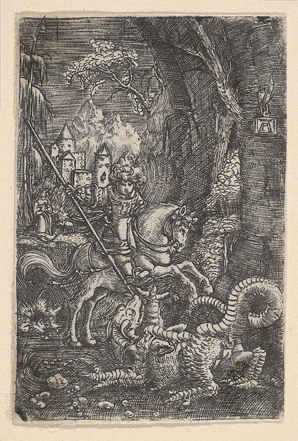 Albrecht Altdorfer, Saint George Killing the Dragon