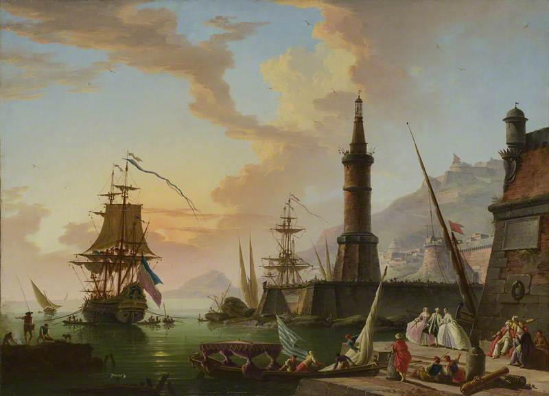 Joseph Vernet, A Seaport