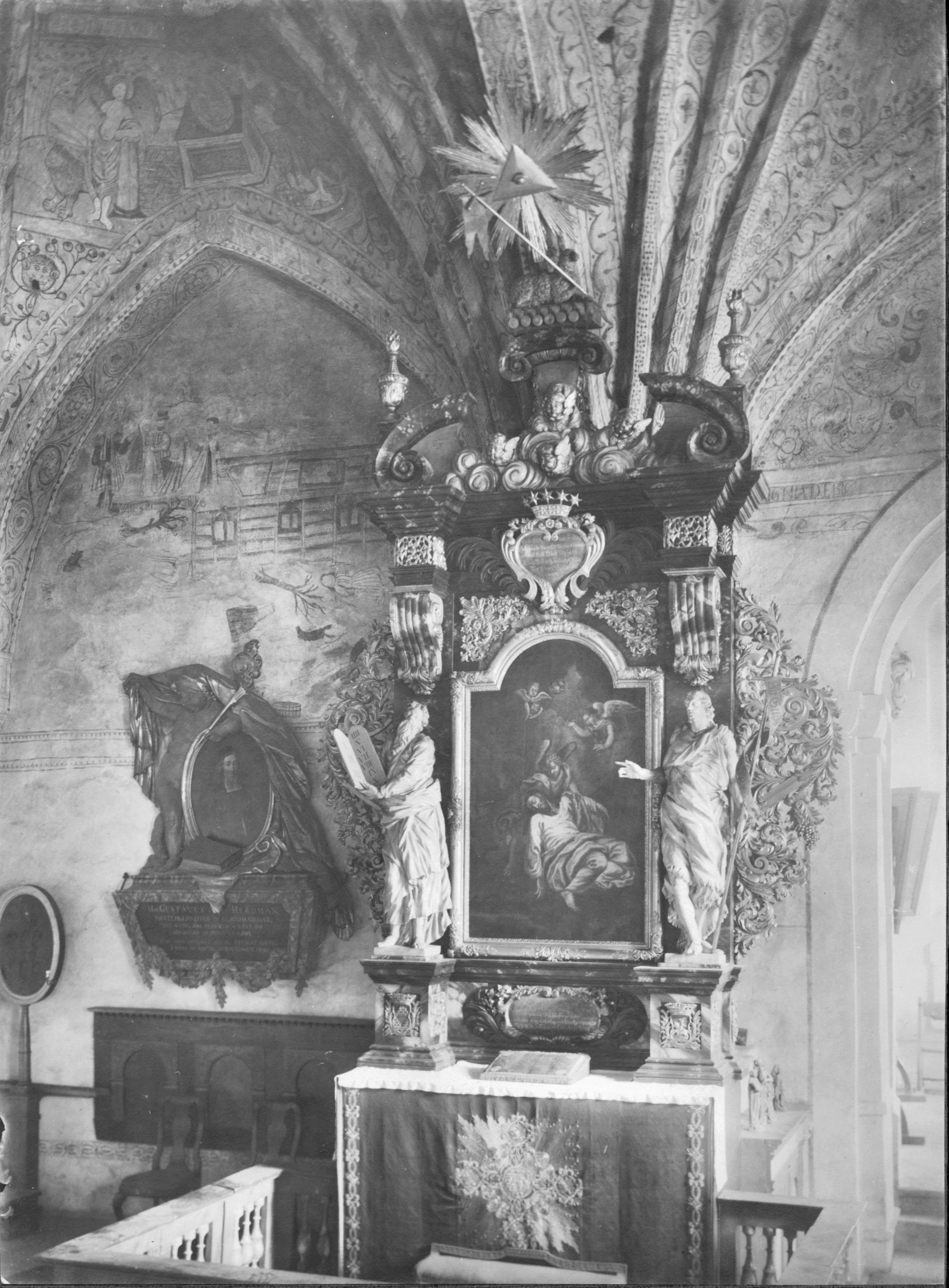 Samuel Lindskog, Glanshammars kyrka