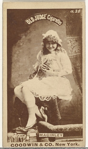 Goodwin & Company, Maginley, from the Actors and Actresses series (N171) for Old Judge Cigarettes