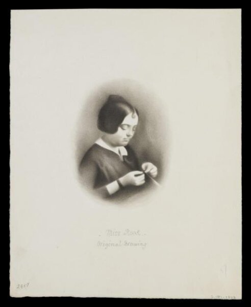 Unknown, Miss Rock Original Drawing