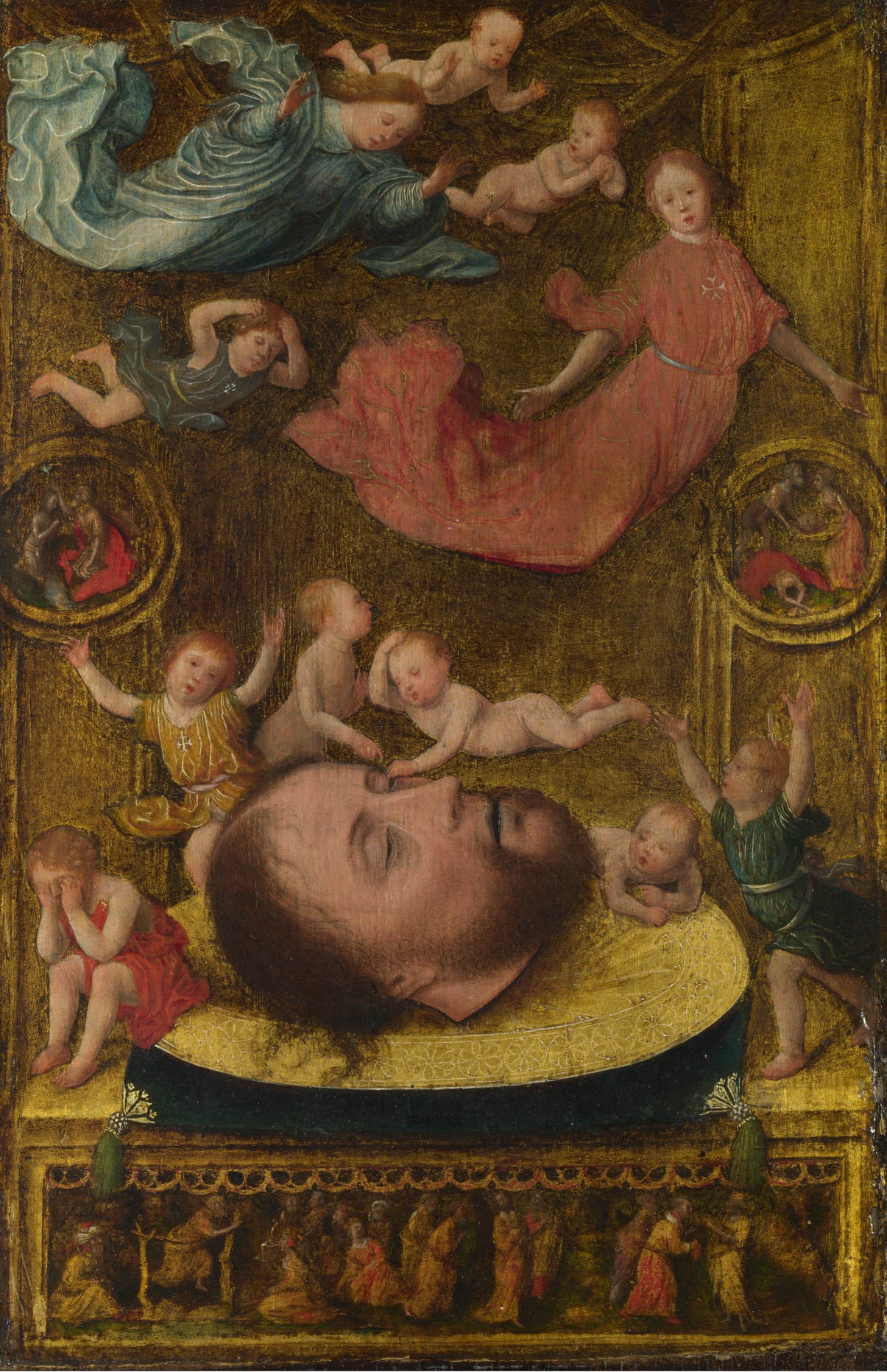 Jan Mostaert, The Head of Saint John the Baptist