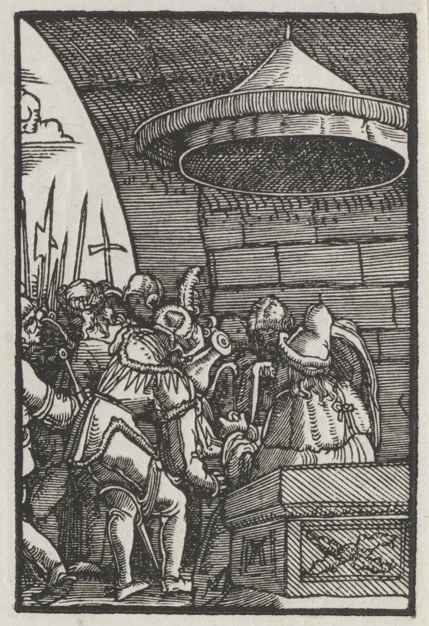 Albrecht Altdorfer, The Fall and Redemption of Man:  Pilate Washing his Hands