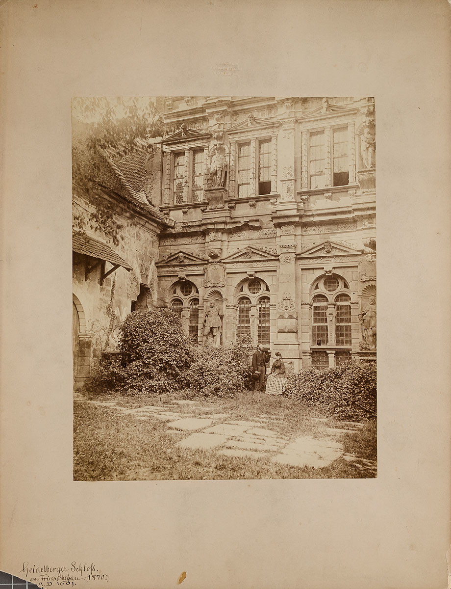 Georg Maria Eckert, Heidelberger Schloss am Friedrichsbau