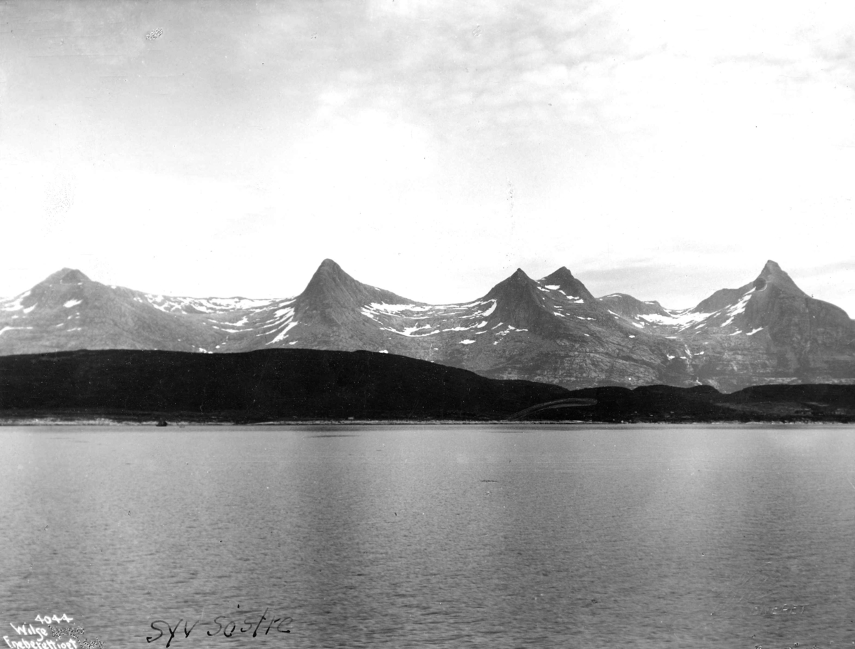 Anders Beer Wilse, Topografi
