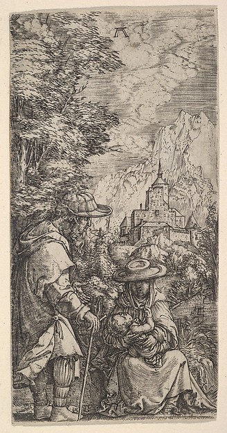 Albrecht Altdorfer, The Rest on the Flight into Egypt