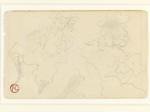 Henri de Toulouse-Lautrec, Two women dancing