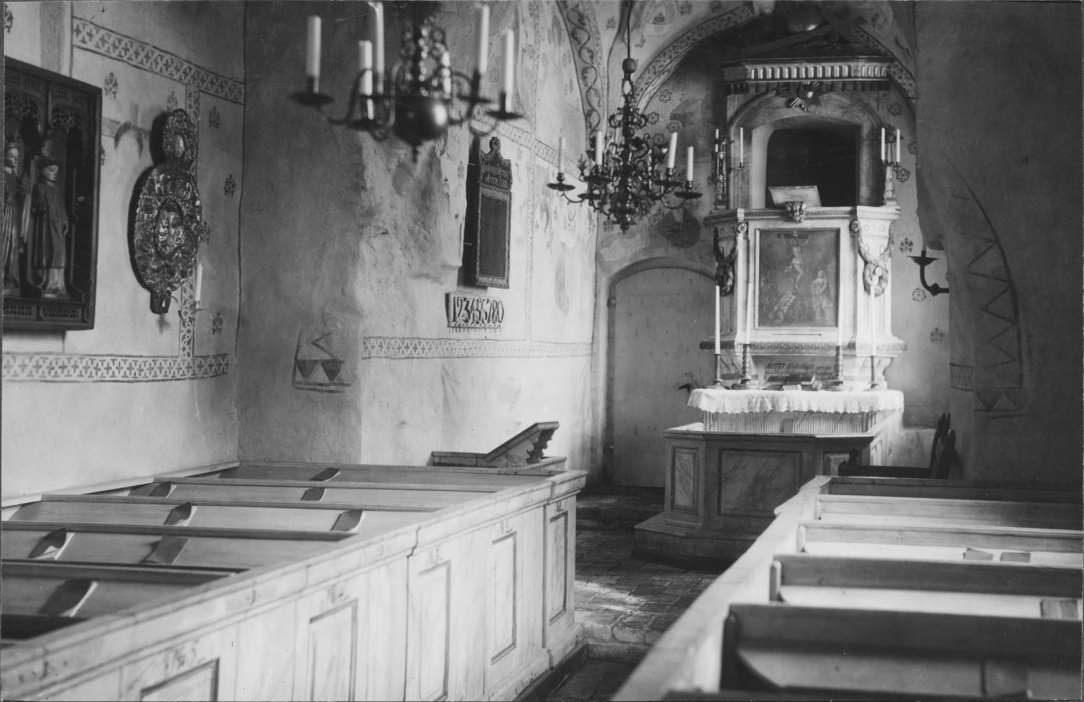 Edvin Almgren, Yttergrans kyrka