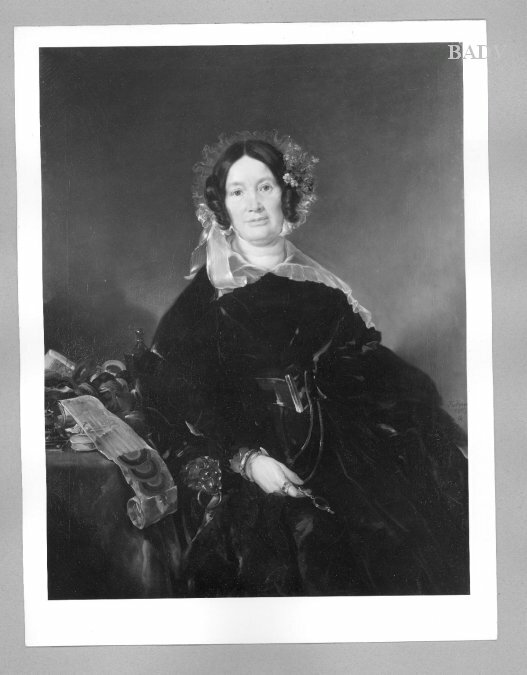 Ferdinand von Rayski, Portrait of Baroness of Würzburg