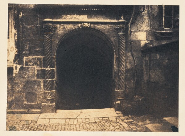 Louis-Alphonse Davanne, [Portal of private houses, probably Laon]
