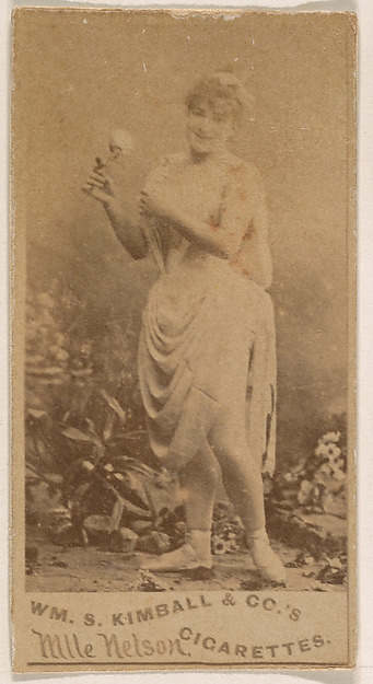 William S. Kimball & Company, Mlle. Nelson, from the Actresses series (N203) issued by Wm. S. Kimball & Co.