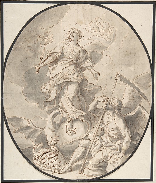 Johann Georg Bergmüller, The Immaculate Virgin