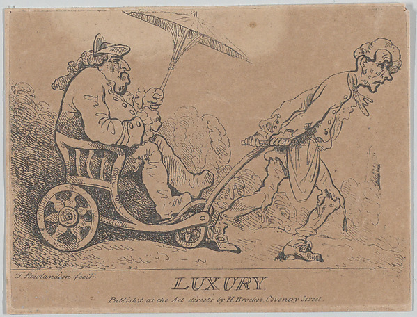 Thomas Rowlandson, Luxury