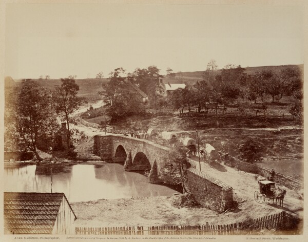 Alexander Gardner, Antietam Bridge, Maryland