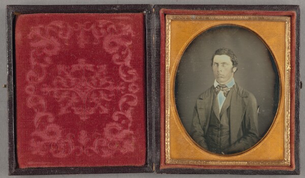 Unknown, [Portrait of a Seated Man]