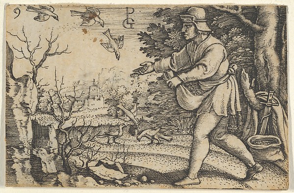 Georg Pencz, The Parable of the Sower, from "The Story of Christ"