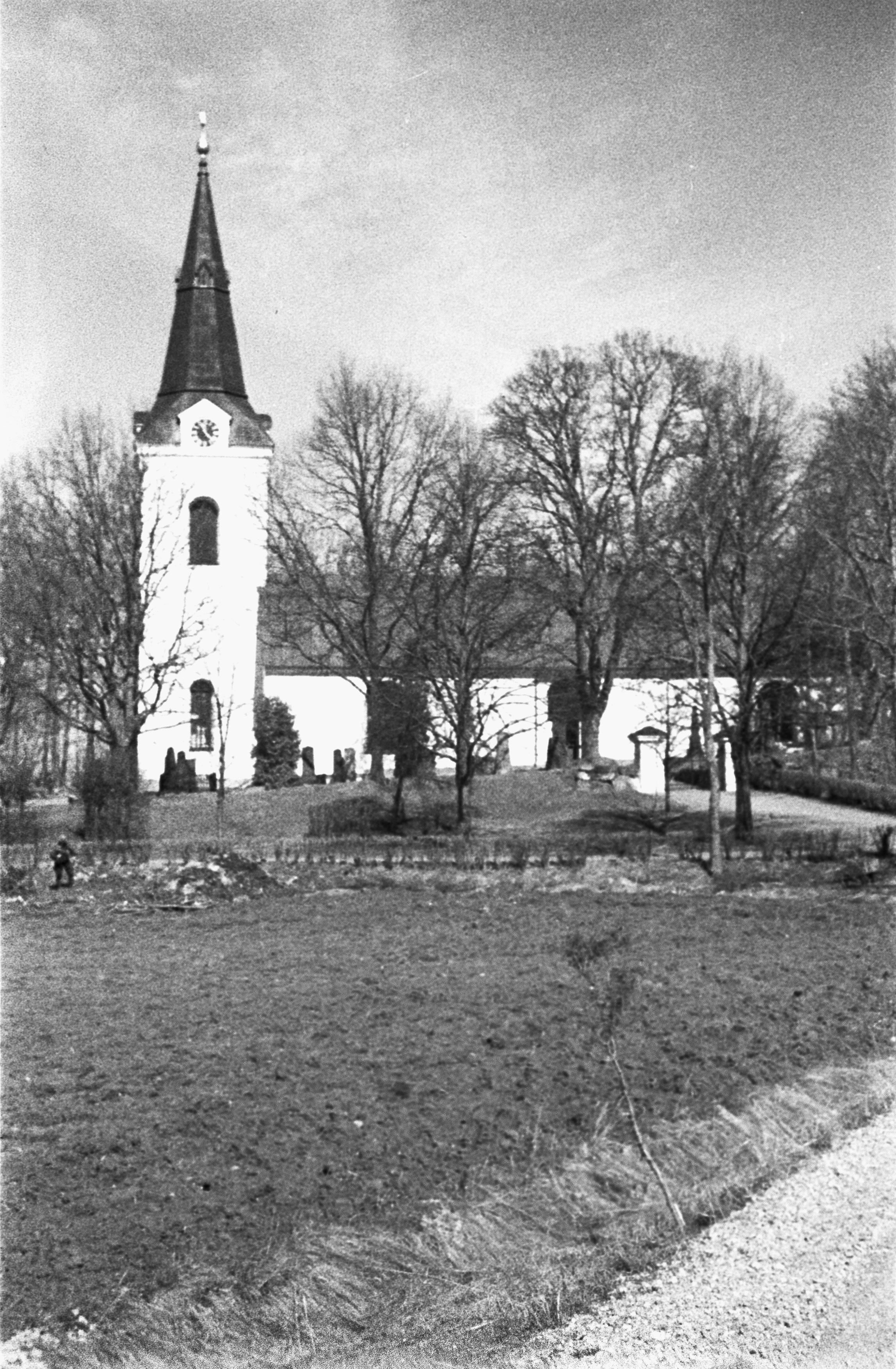 Bertil Berthelson, Fläckebo kyrka
