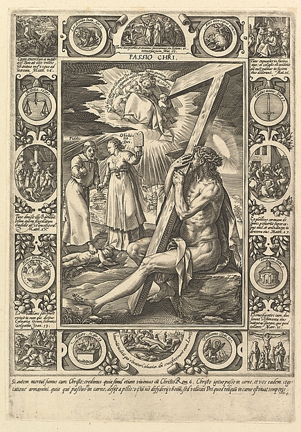 Hendrick Goltzius, Passio Christi, from the "Allegorical Scenes from the Life of Christ"