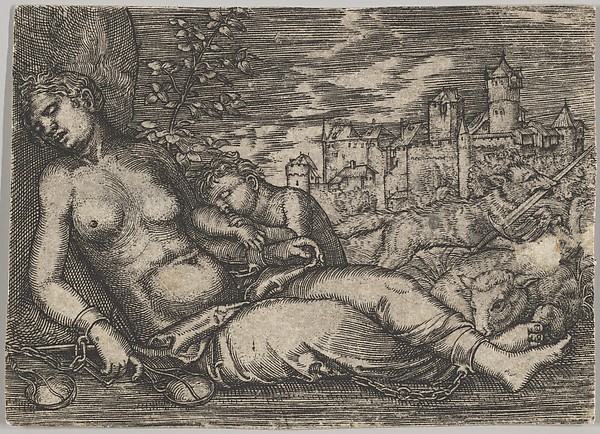 Barthel Beham, Der Welt Lauf (Sleeping Justice) (copy)