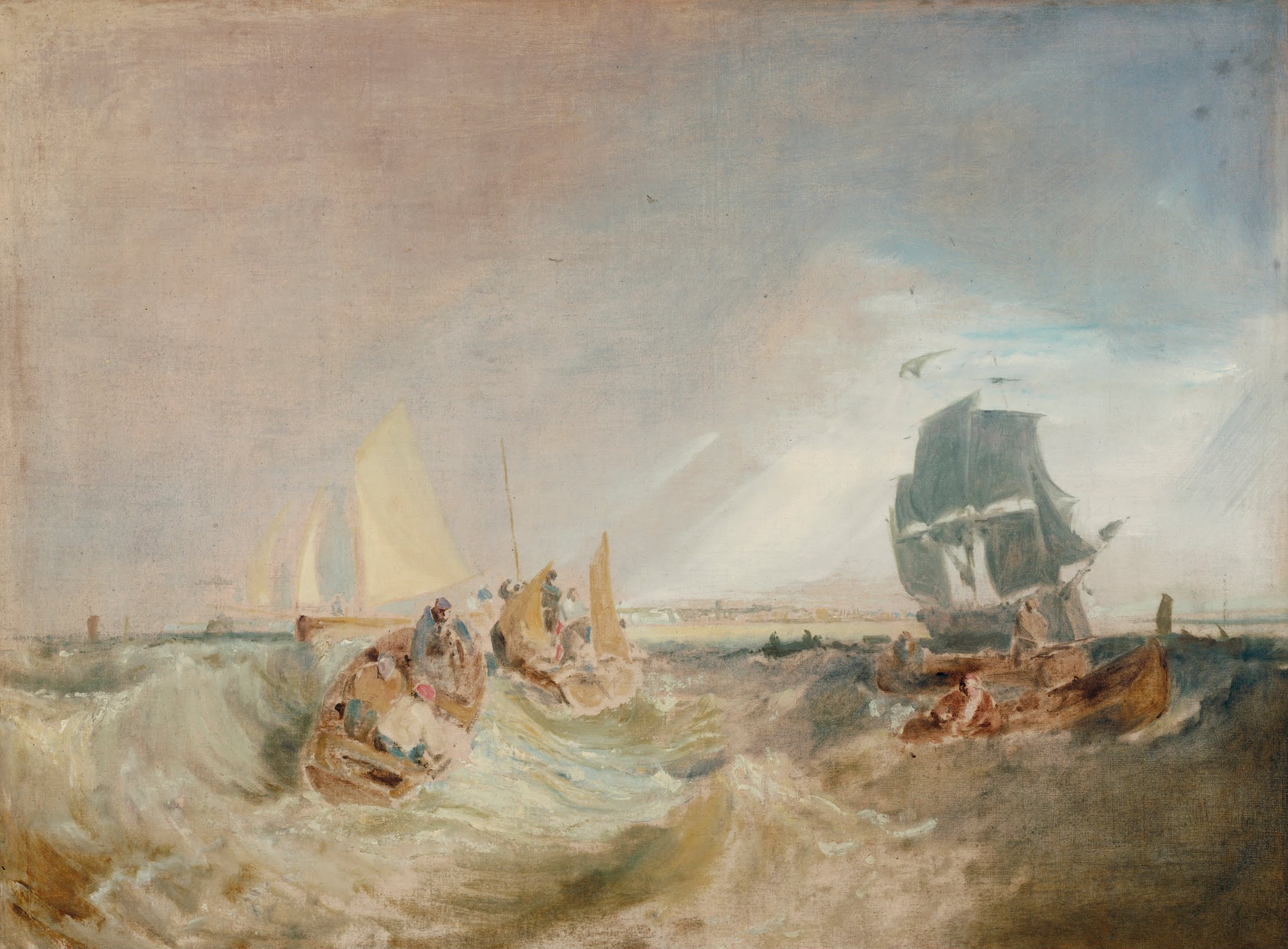 J. M. W. Turner, Shipping at the Mouth of the Thames