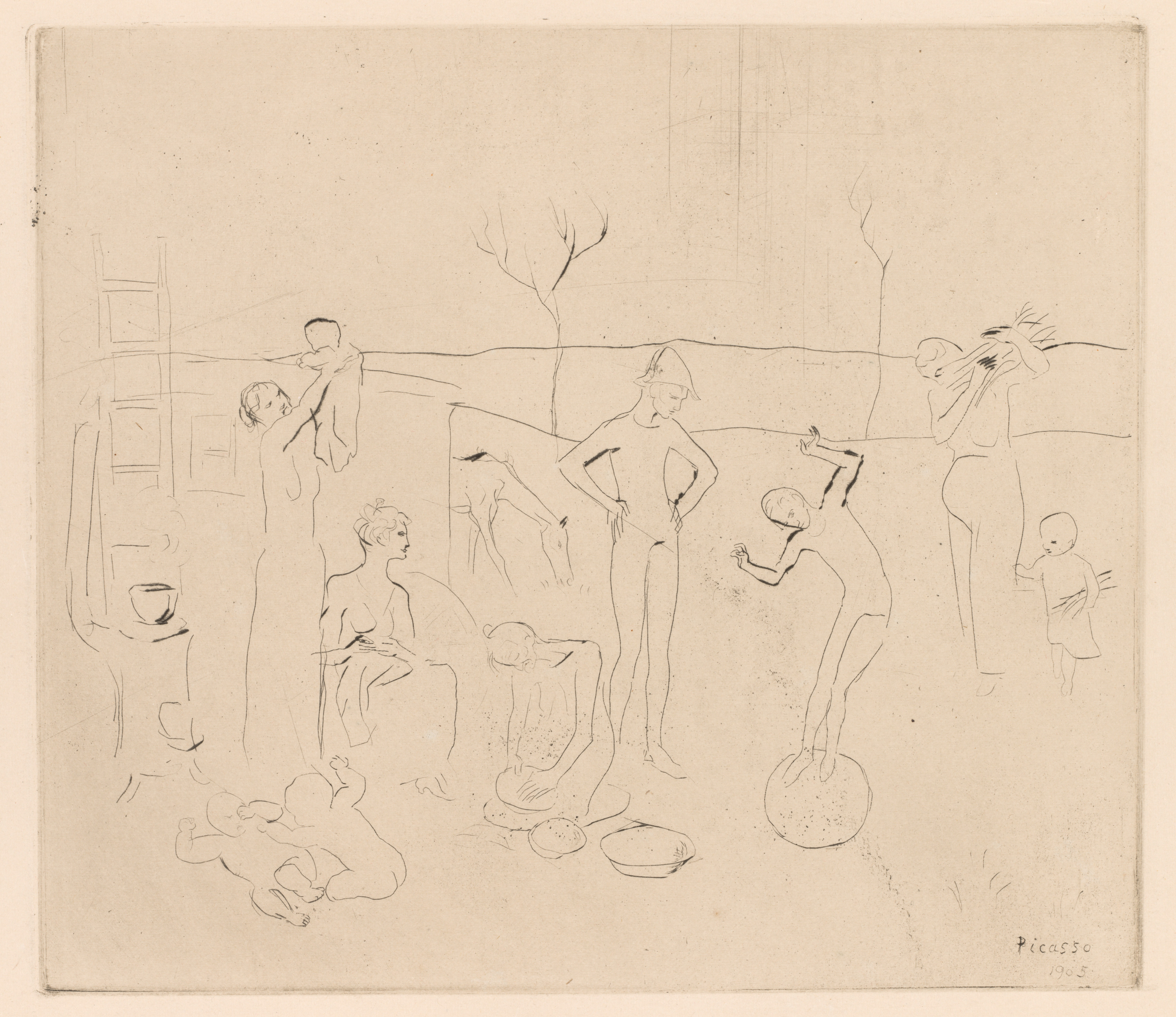 Pablo Picasso, The Saltimbanques