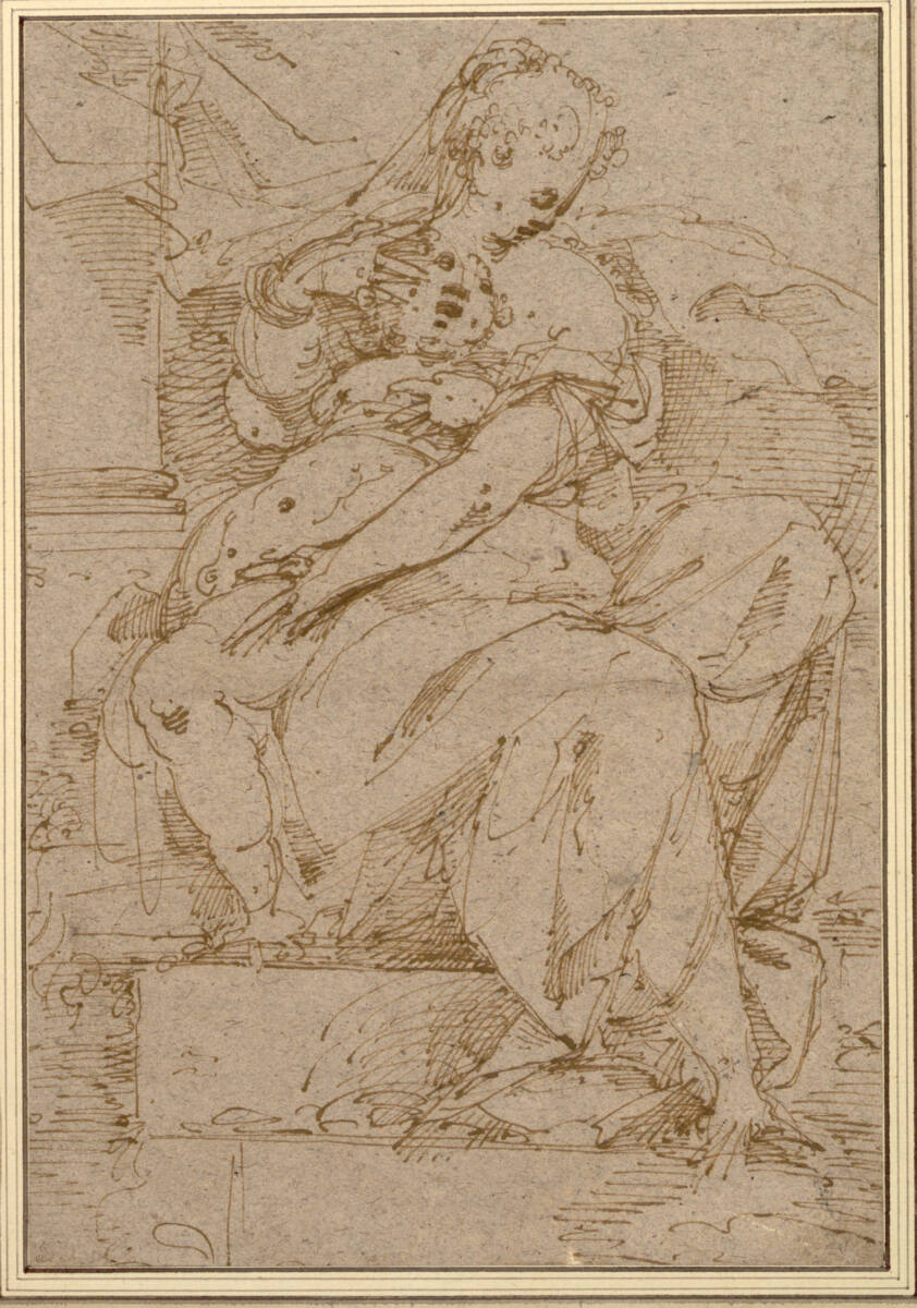 Anonym, Madonna mit Kind