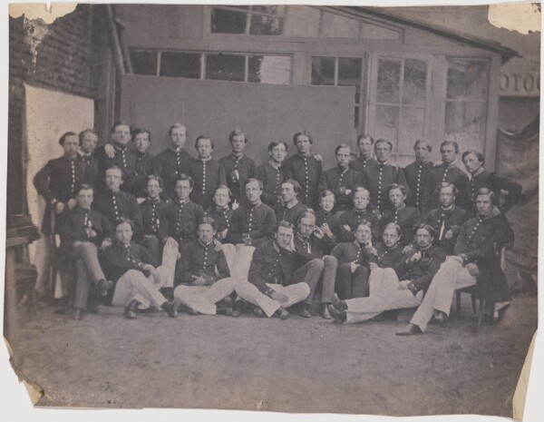 Jakob Höflinger, [Group portrait of cadets]