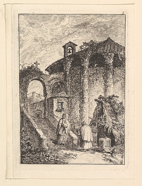 Hubert Robert, Le Temple Antique