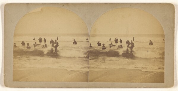 Unknown, [Bathing Ground at Cape Mary (?) opposite Congress Hall July 23/72]