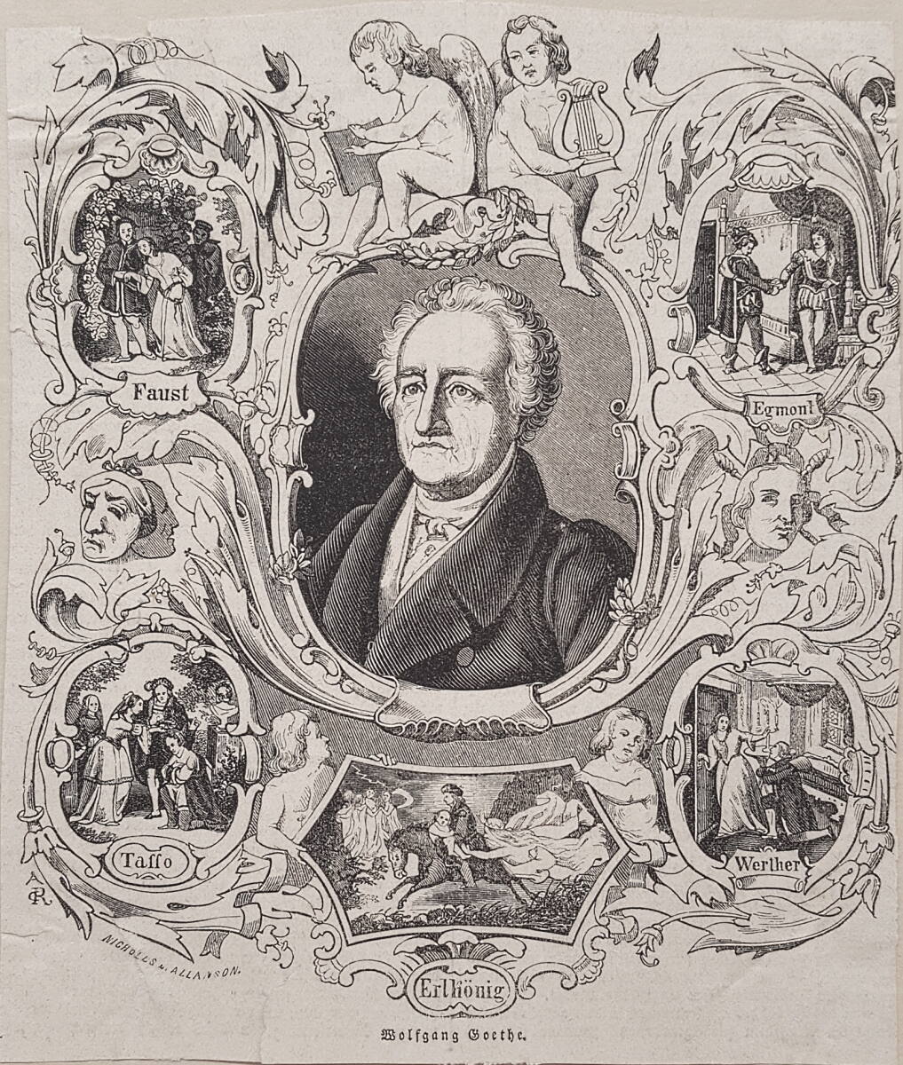 CarlAugustReinhardt, "Wolfgang Goethe."