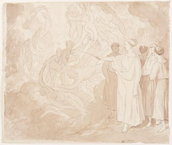 Unknown, Drawing by a member of the Sketching Society