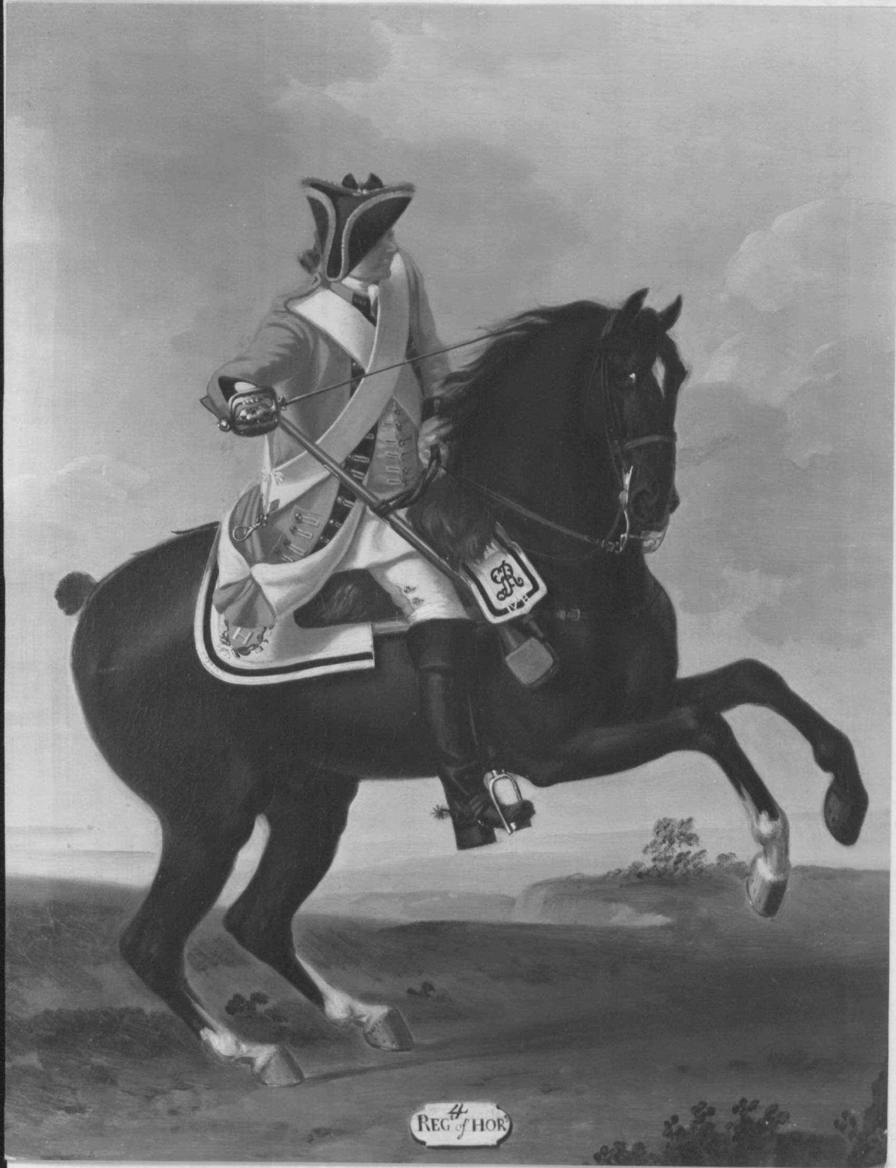 David Morier, Private, 4th Horse, 1751