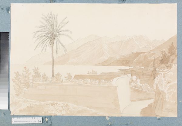 Unknown artist, Blick auf Salerno