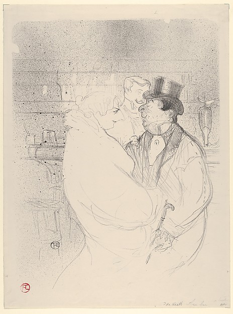 Henri de Toulouse-Lautrec, Ida Heath at the Bar