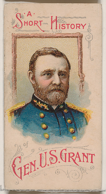 W. Duke, Sons & Co., A Short History of General Ulysses S. Grant, from the Histories of Generals series of booklets (N78) for Duke brand cigarettes