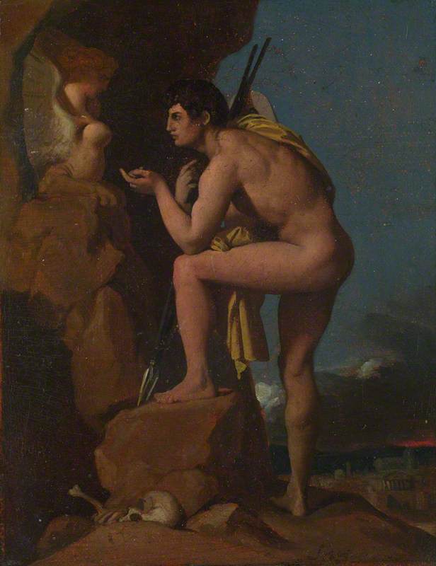 Jean-Auguste-Dominique Ingres, Oedipus and the Sphinx