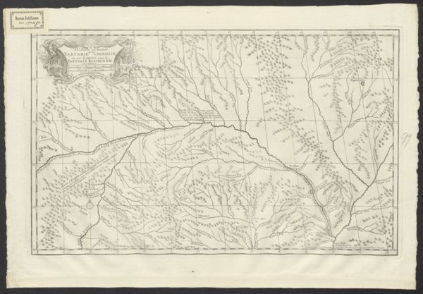 Anville, Jean Baptiste Bourguignon d', (1697-1782) (cartographer), IIIe. Feuille particuliere de la Tartarie Chinoise, contenant les quartiers occupés par les Mongous au Nord de la Gr: Muraille et le Païs d'Ortous, environné de la Riviere Hoang-Ho