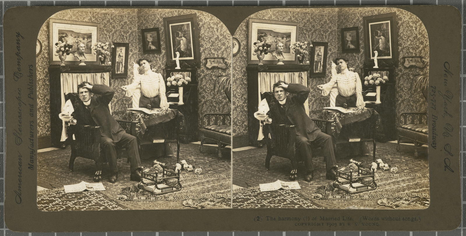 Desconegut, The å (?) of life. American Stereoscopic Company