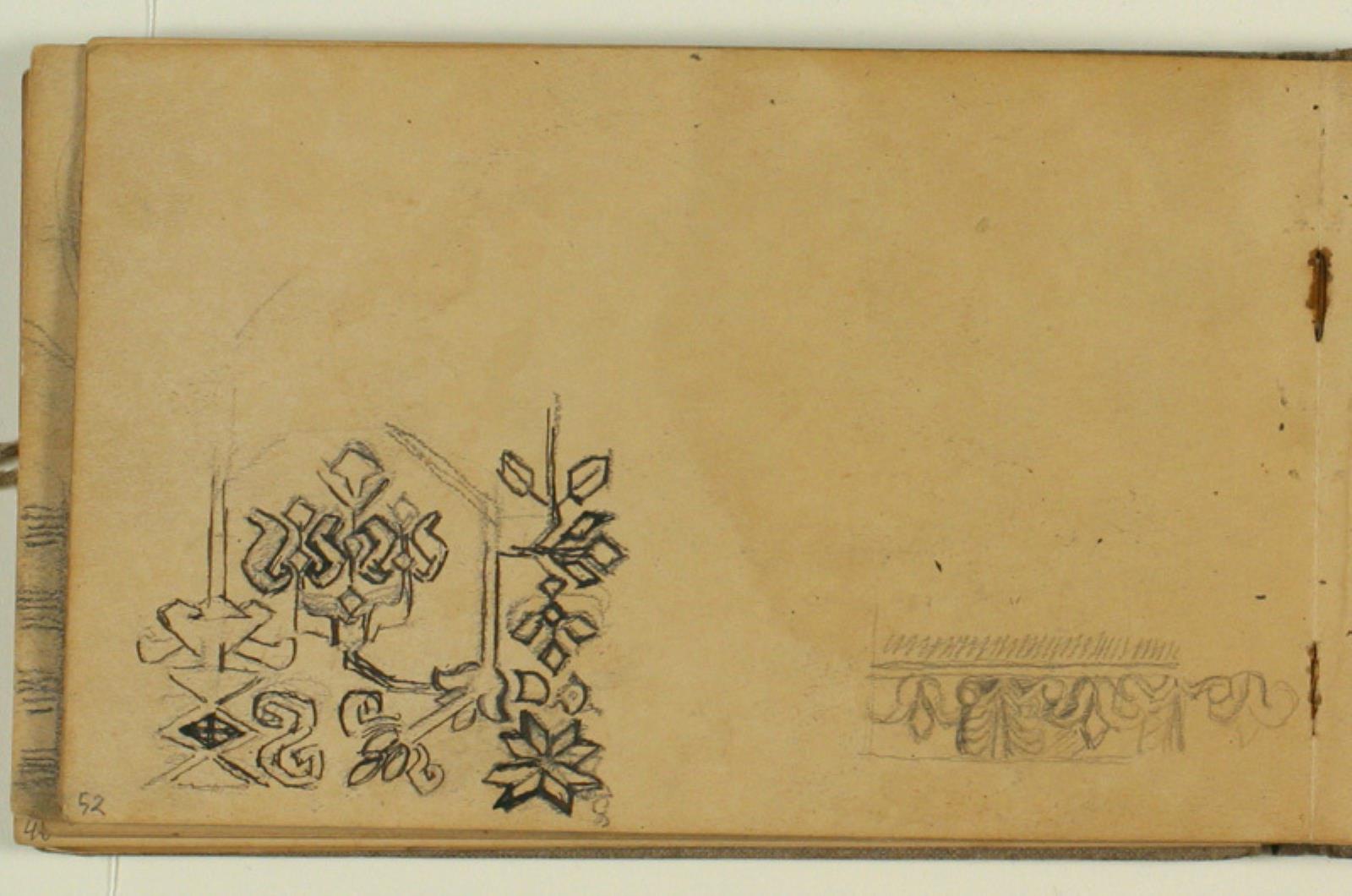 Niels Larsen Stevns, Ornamentstudier